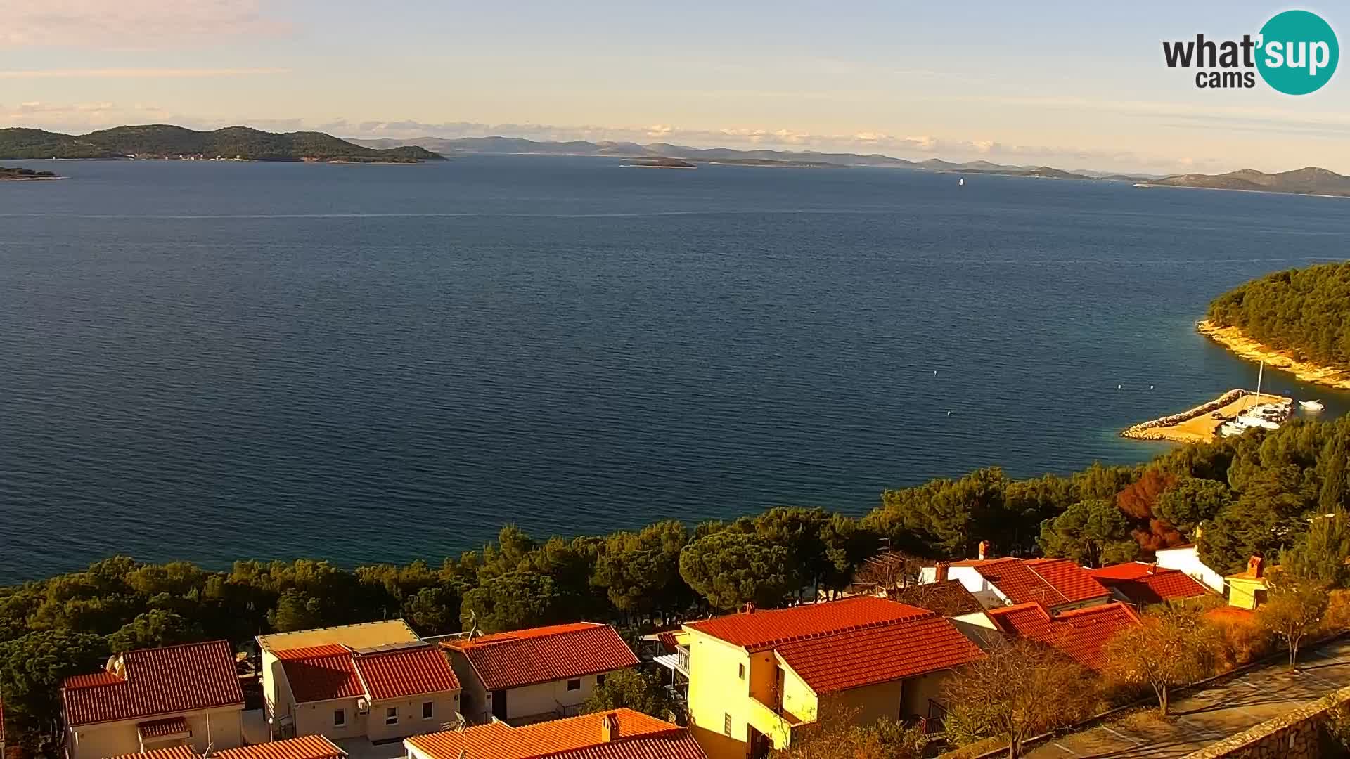 Webcam live Drage Dalmazia – panorama