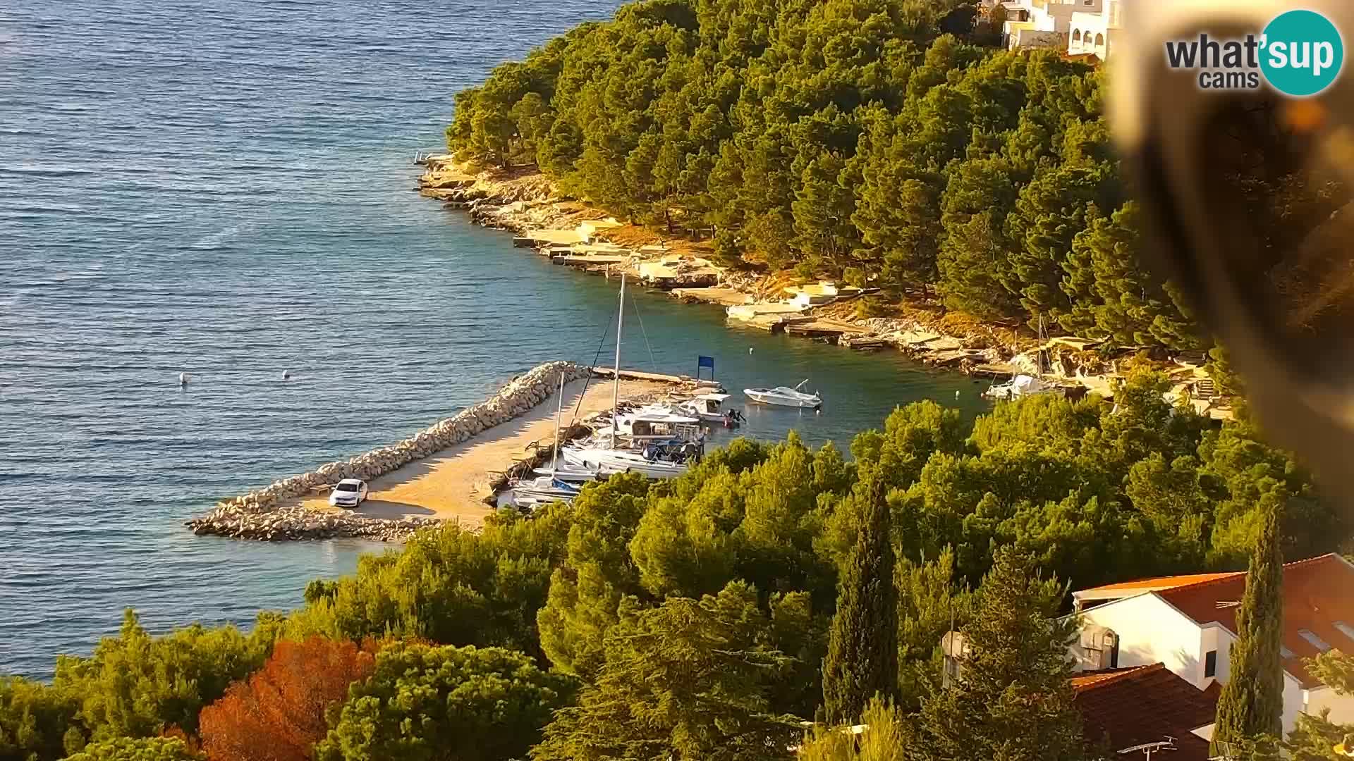 Webcam live Drage Dalmazia – panorama