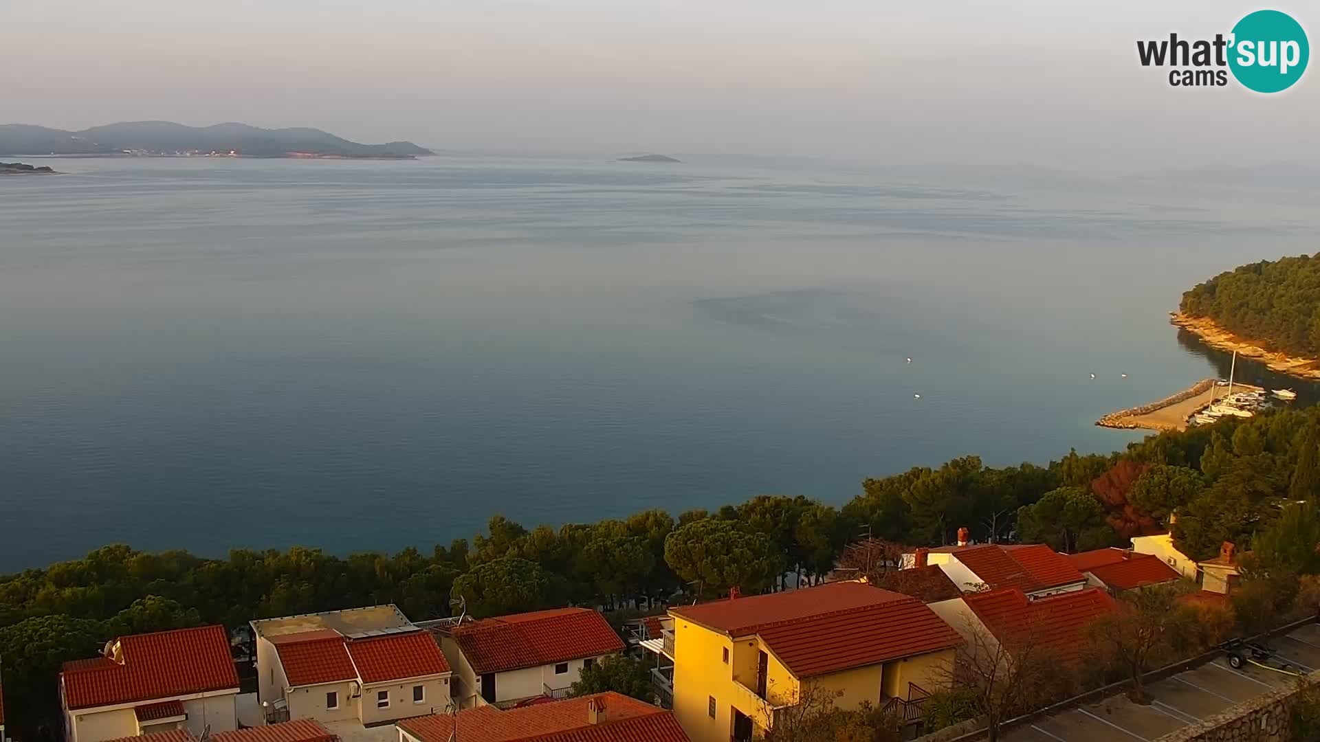 Webcam live Drage Dalmazia – panorama