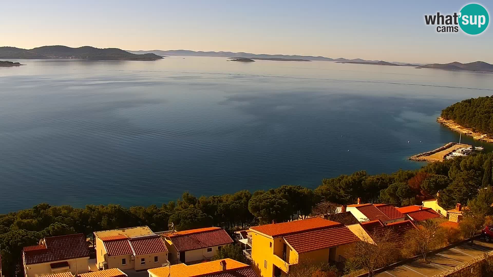 Webcam live Drage Dalmazia – panorama