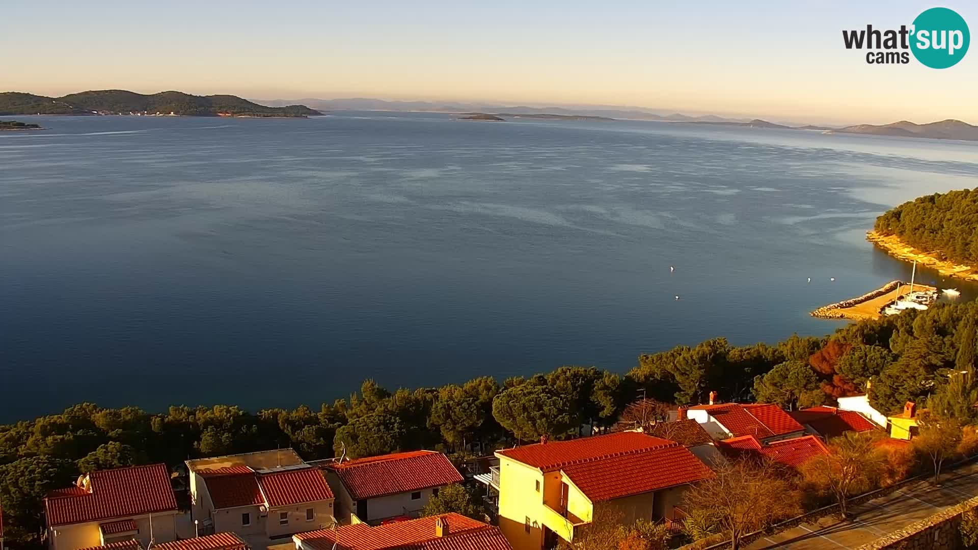 Webcam live Drage Dalmazia – panorama