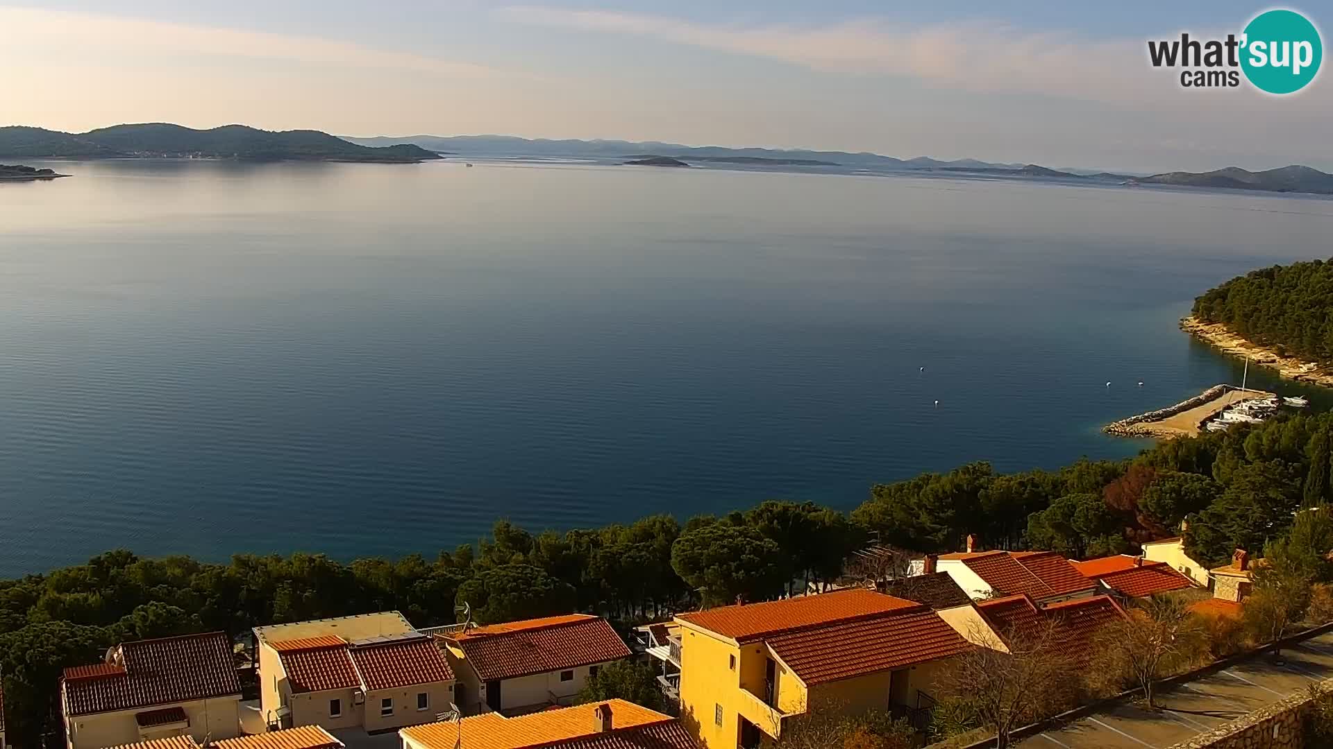 Webcam live Drage Dalmazia – panorama