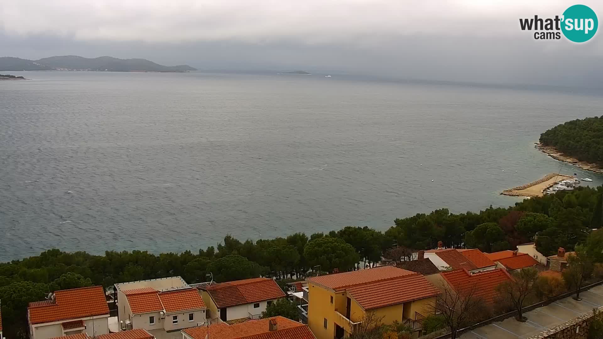 Webcam live Drage Dalmazia – panorama