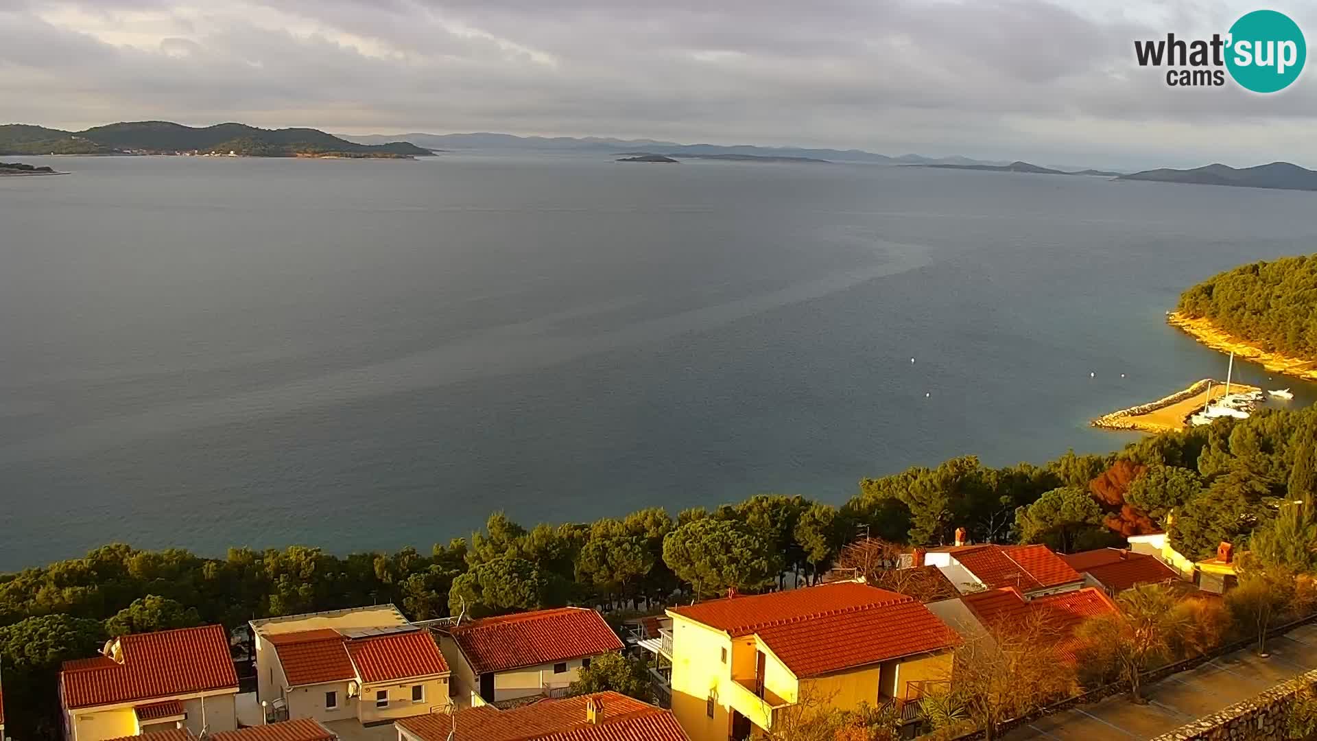 Webcam live Drage Dalmazia – panorama