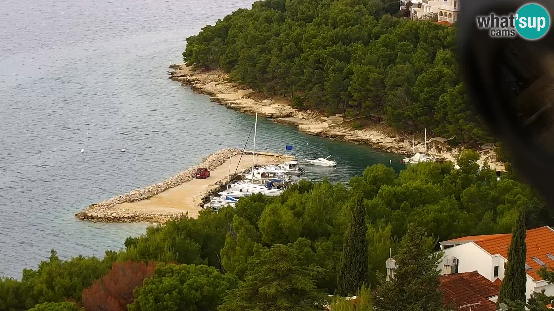 Webcam live Drage Dalmazia – panorama