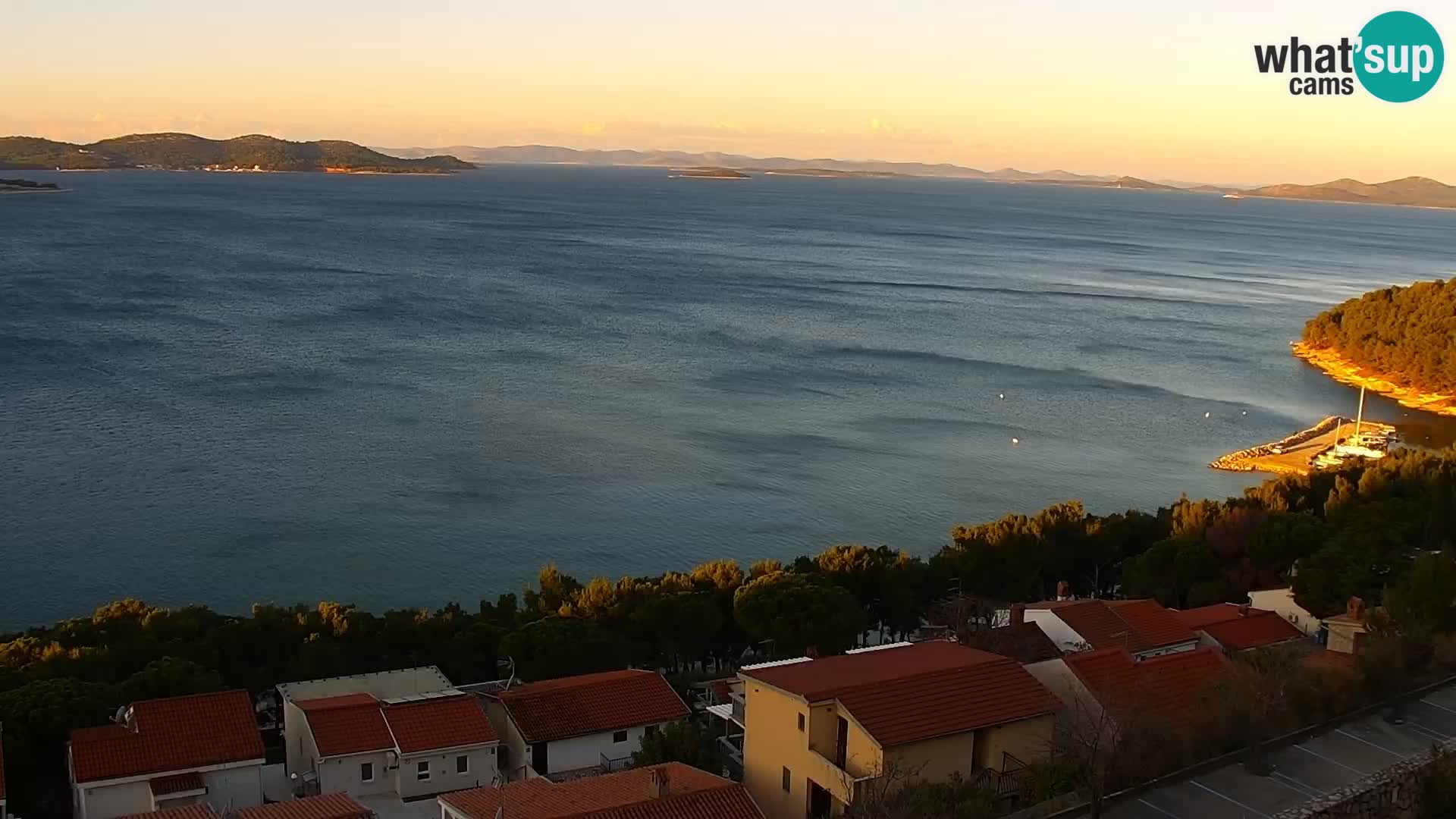 Webcam live Drage Dalmazia – panorama