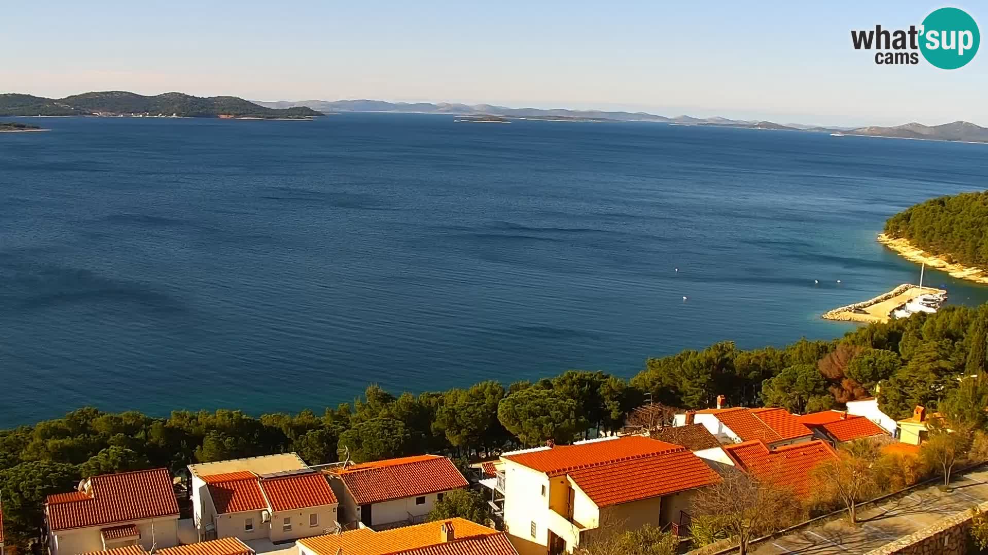 Webcam live Drage Dalmazia – panorama