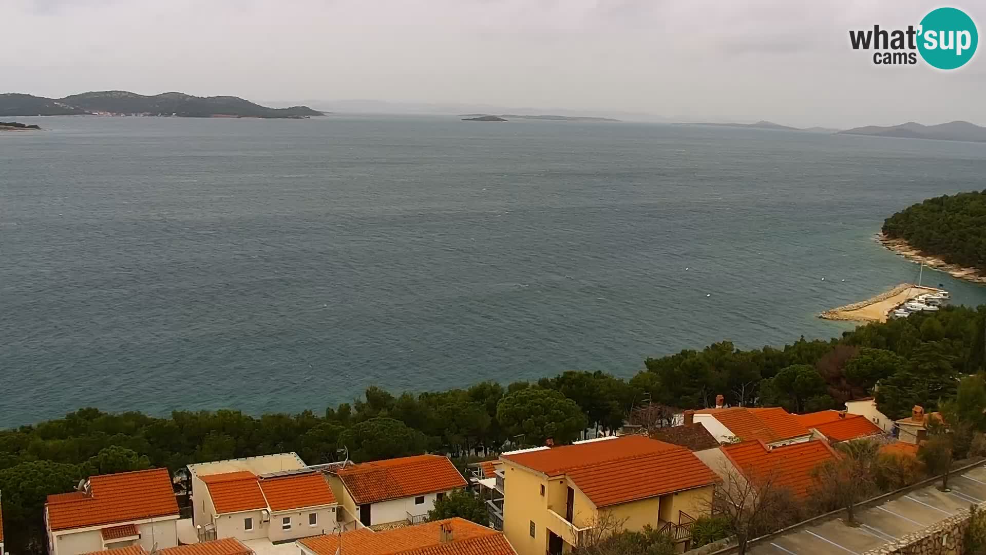 Webcam live Drage Dalmazia – panorama