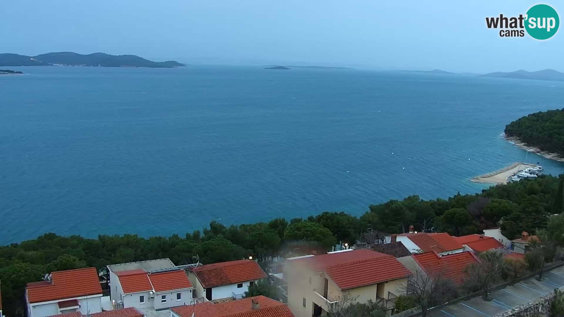 Webcam live Drage Dalmazia – panorama