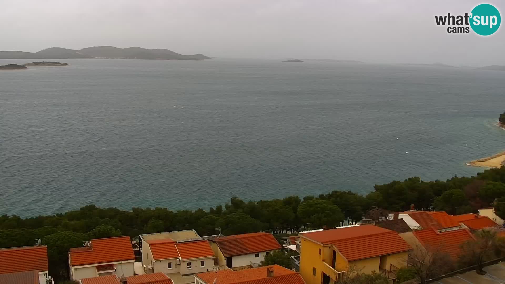 Webcam live Drage Dalmazia – panorama