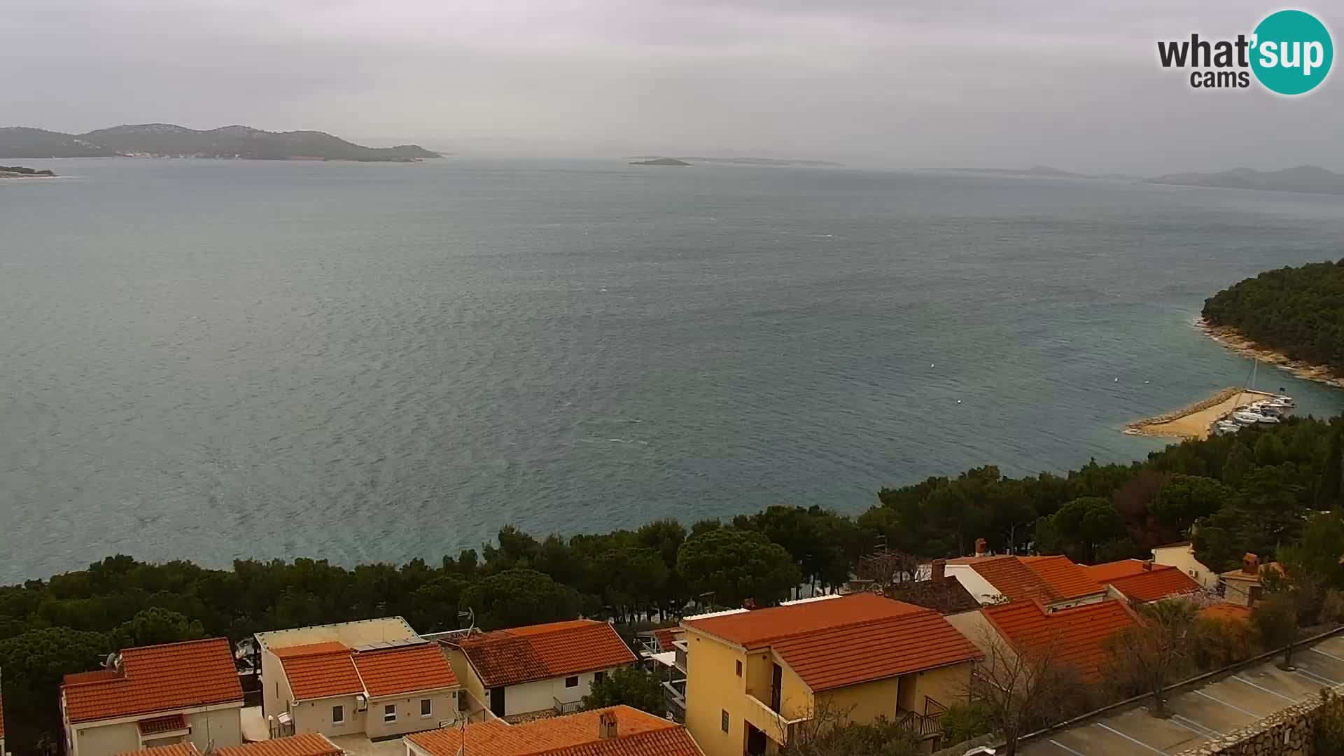 Webcam live Drage Dalmazia – panorama