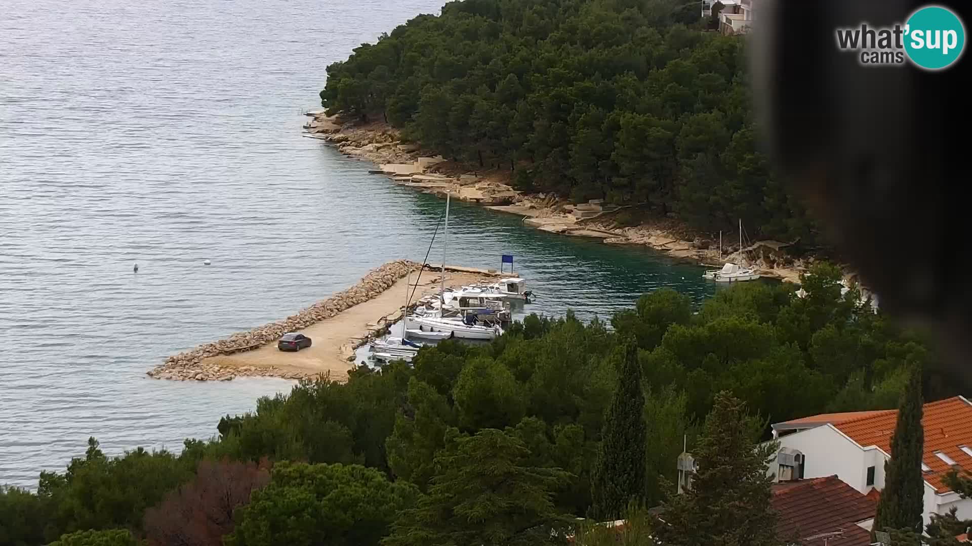 Webcam live Drage Dalmazia – panorama