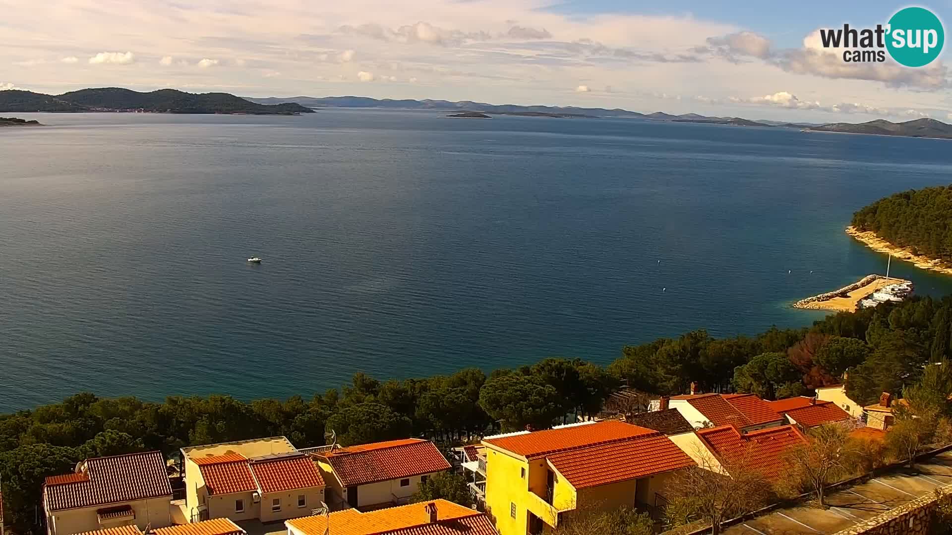 Webcam live Drage Dalmazia – panorama