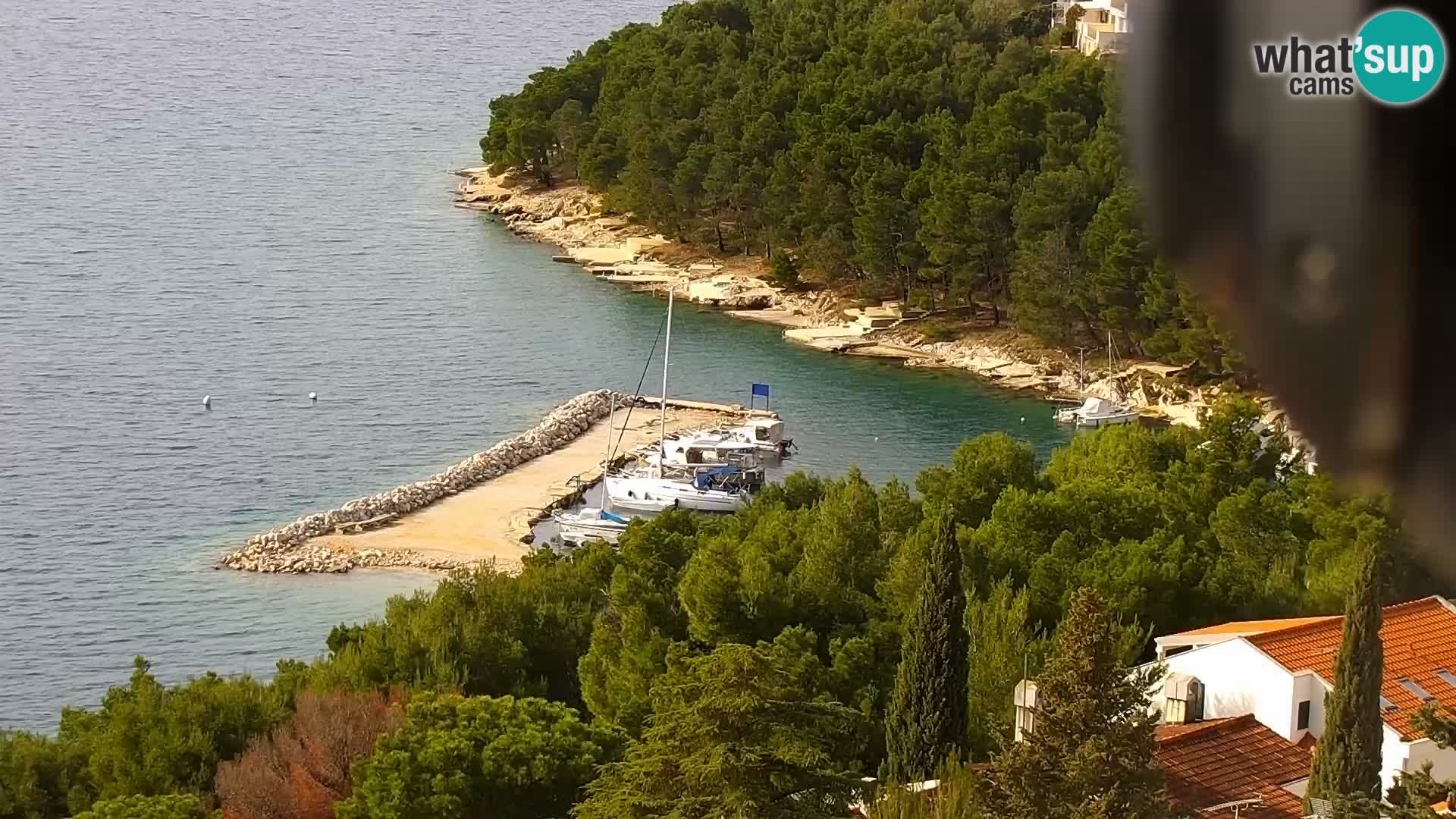 Webcam live Drage Dalmazia – panorama