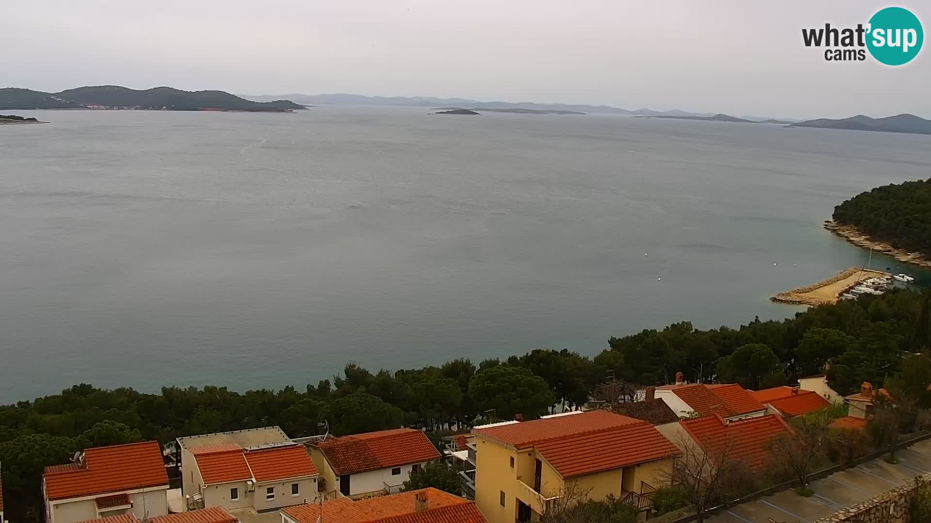 Webcam live Drage Dalmazia – panorama