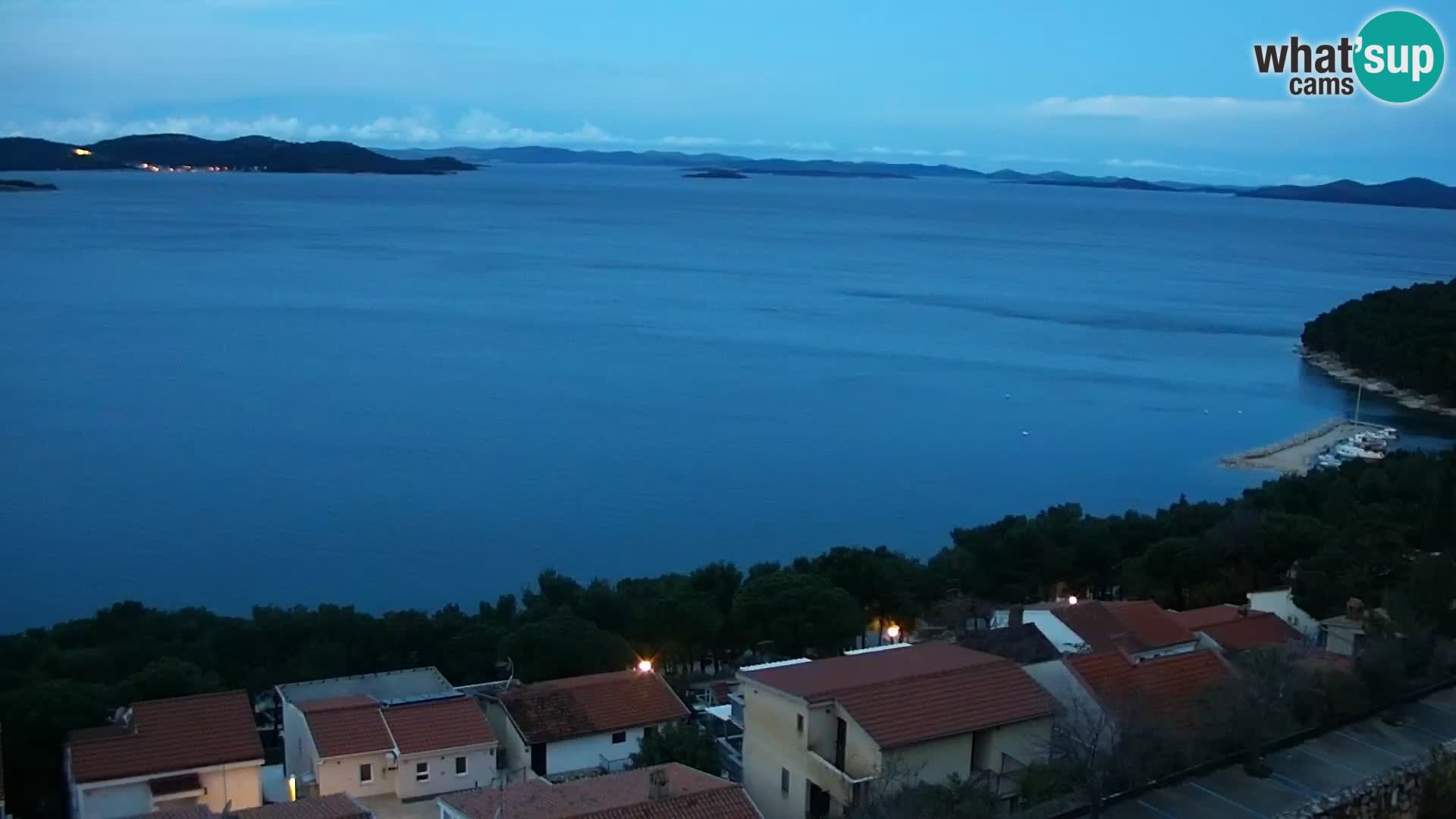 Webcam live Drage Dalmazia – panorama