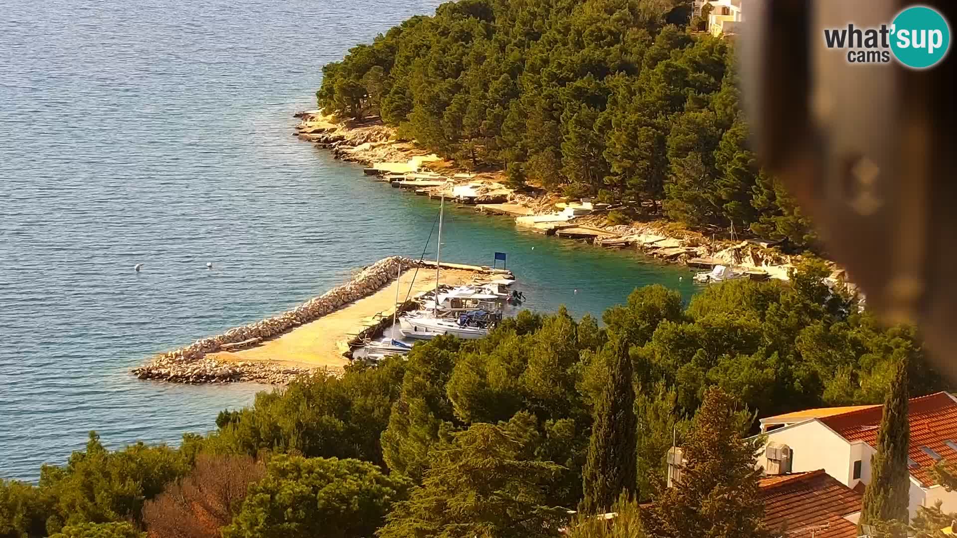 Webcam live Drage Dalmazia – panorama