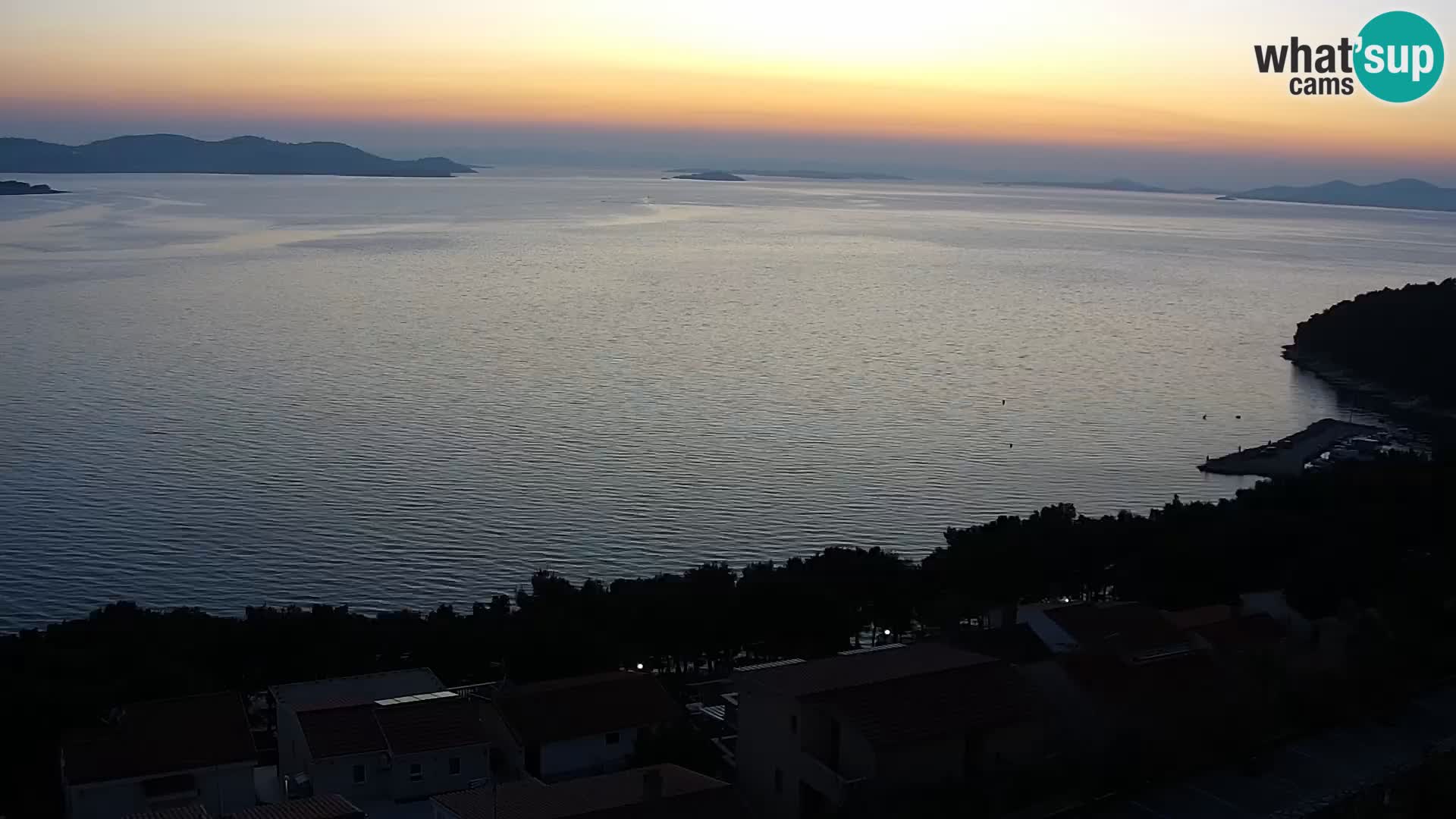 Webcam live Drage Dalmazia – panorama