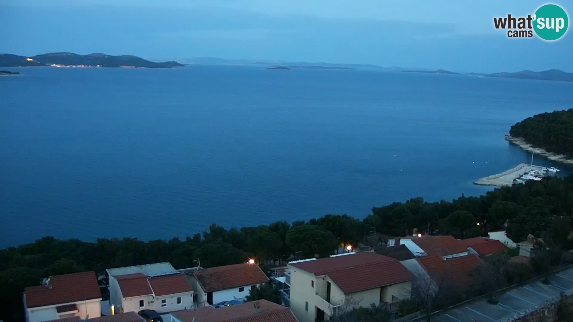 Webcam live Drage Dalmazia – panorama