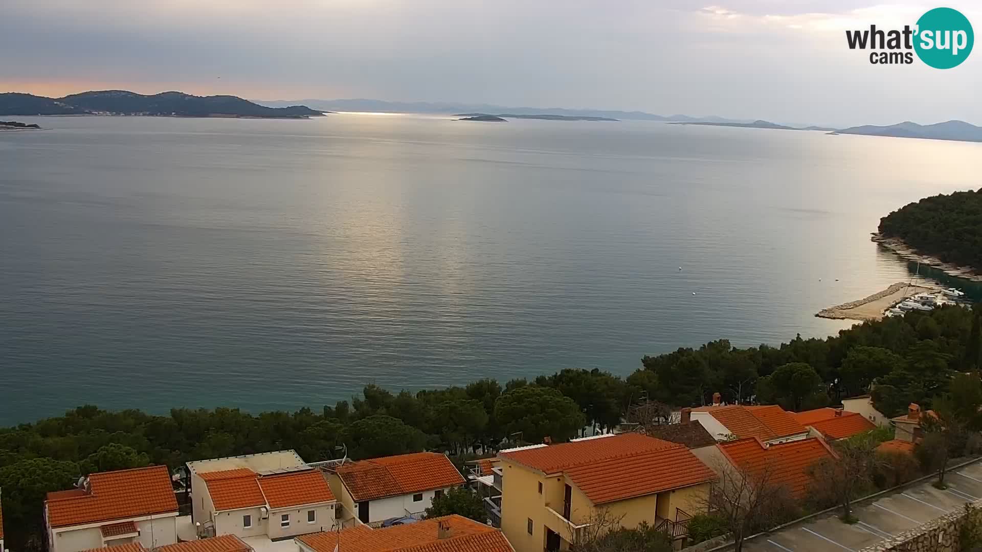 Webcam live Drage Dalmazia – panorama