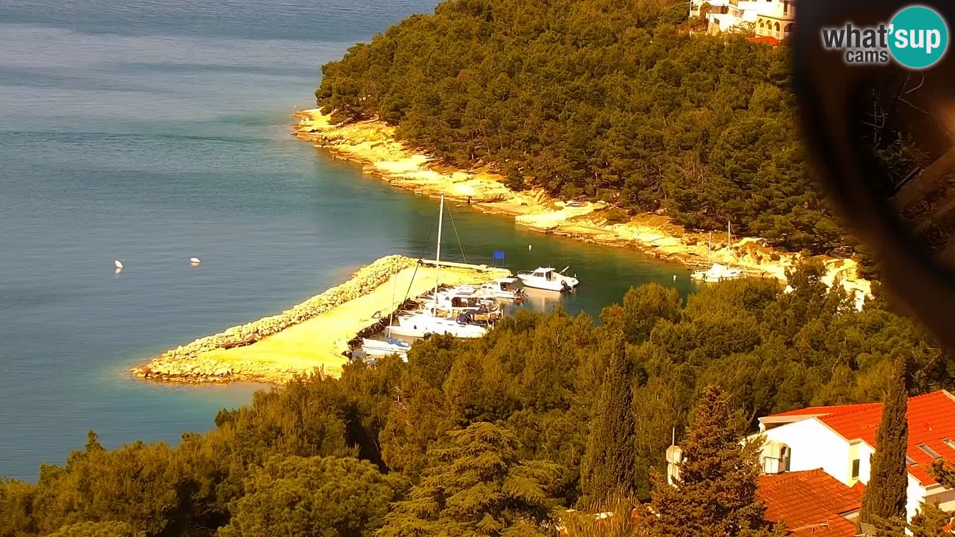 Webcam live Drage Dalmazia – panorama