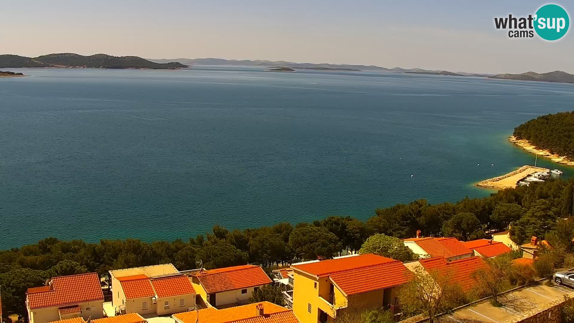 Webcam live Drage Dalmazia – panorama