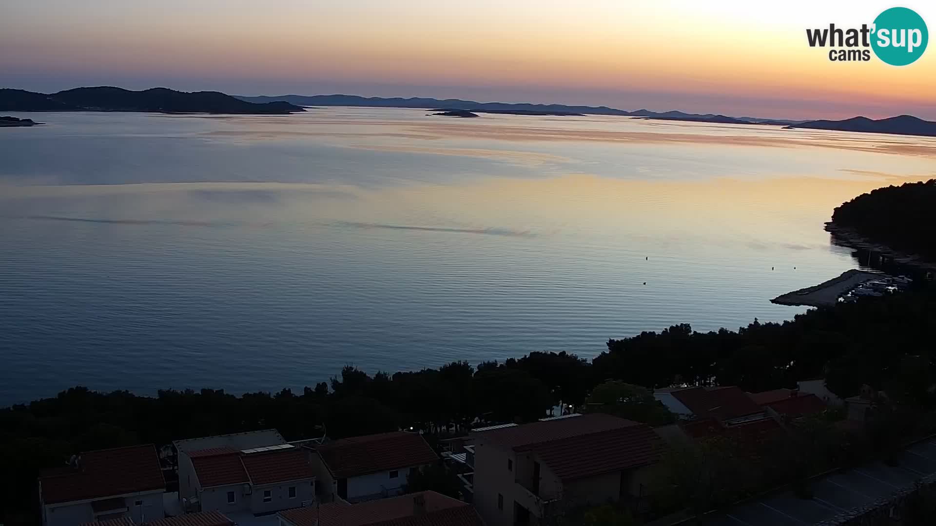 Webcam live Drage Dalmazia – panorama