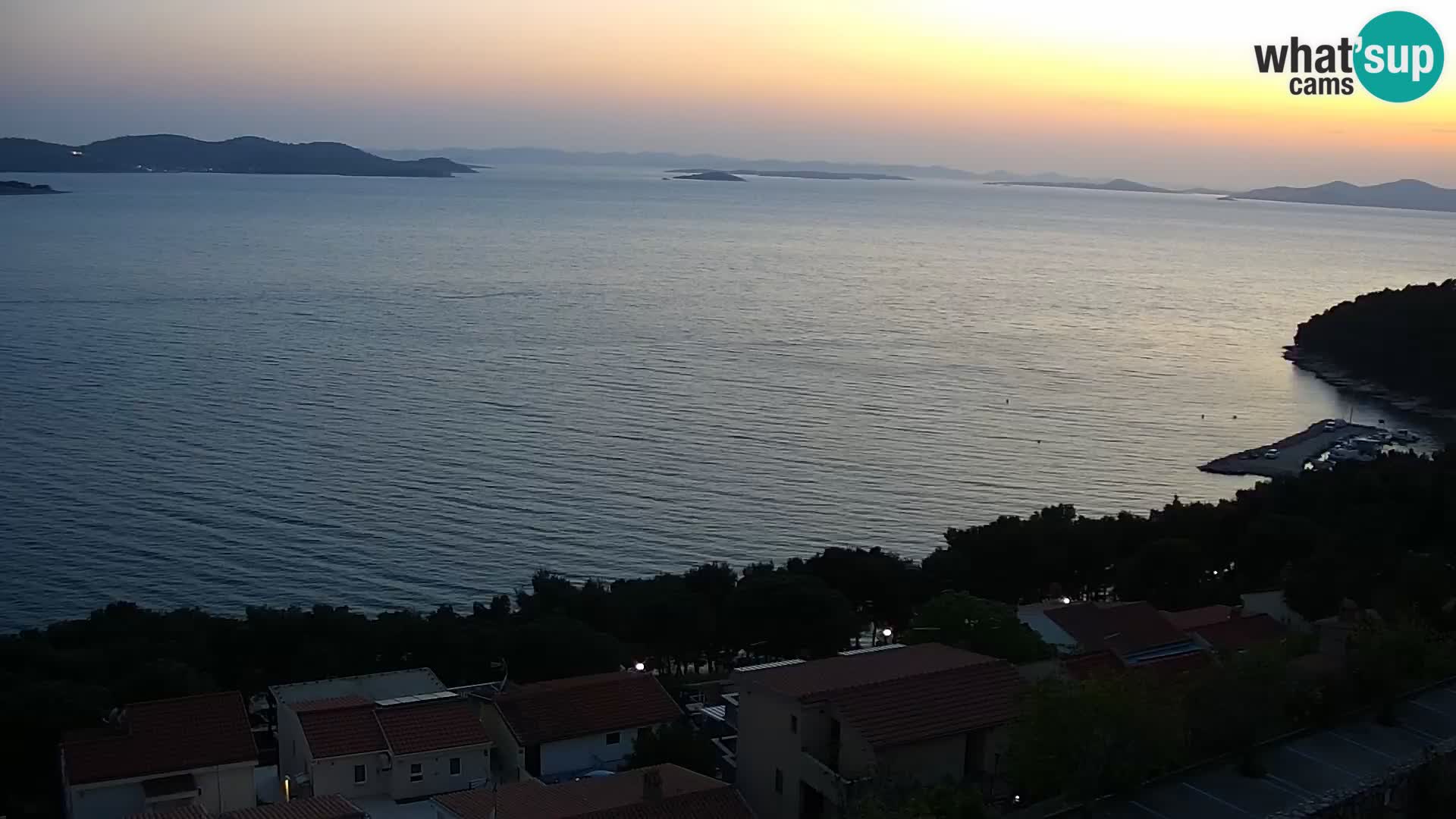 Webcam live Drage Dalmazia – panorama