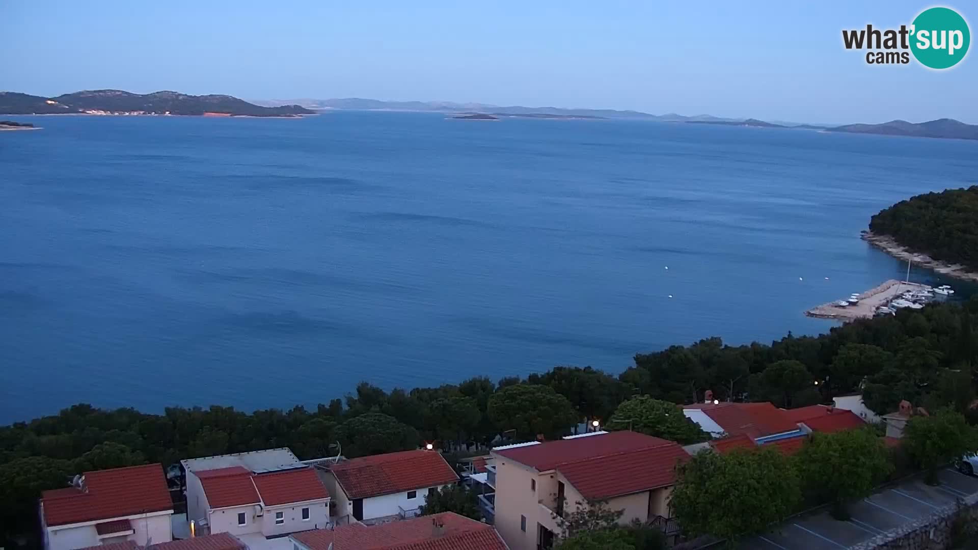 Webcam live Drage Dalmazia – panorama