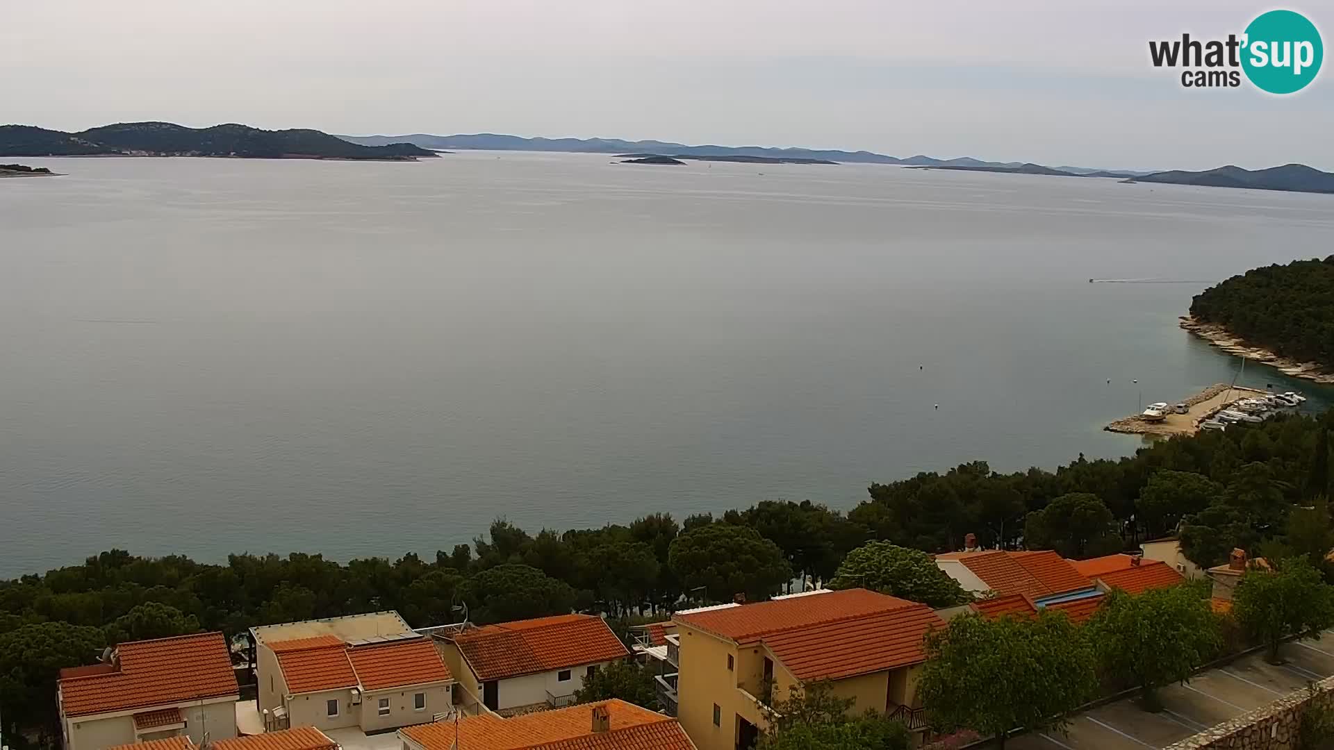 Webcam live Drage Dalmazia – panorama