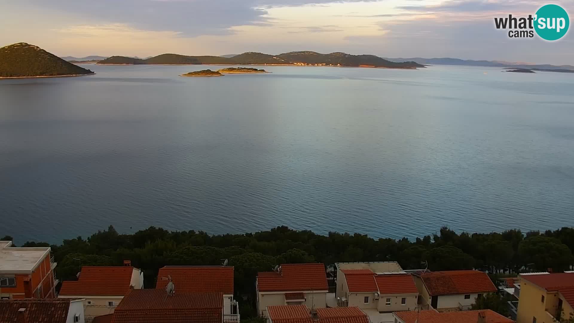 Webcam live Drage Dalmazia – panorama