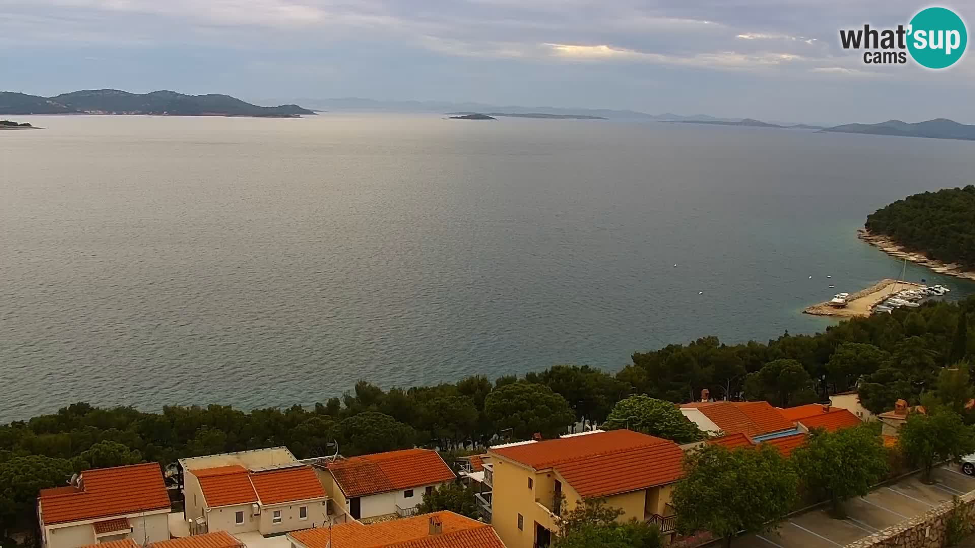 Webcam live Drage Dalmazia – panorama