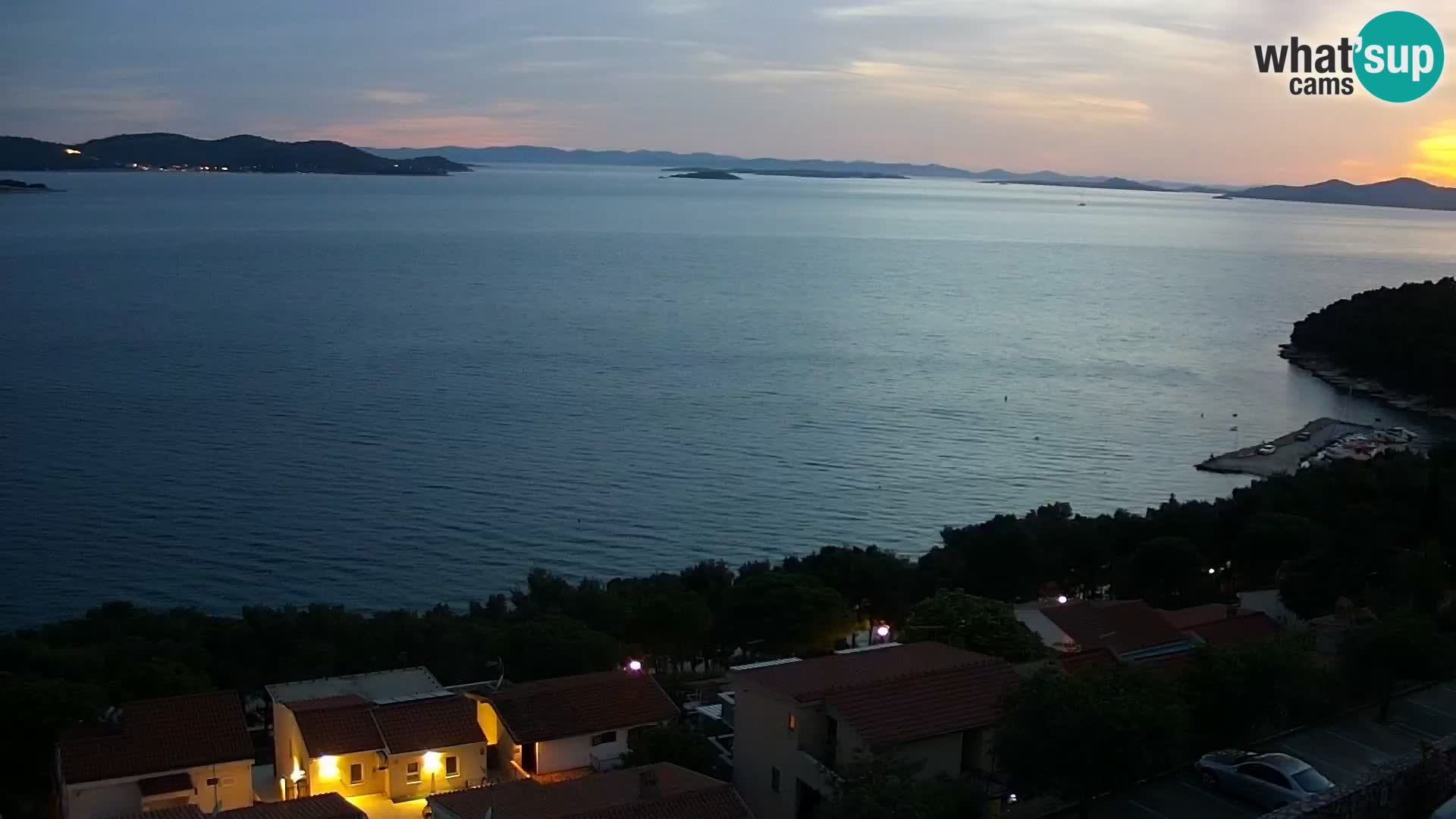 Webcam live Drage Dalmazia – panorama