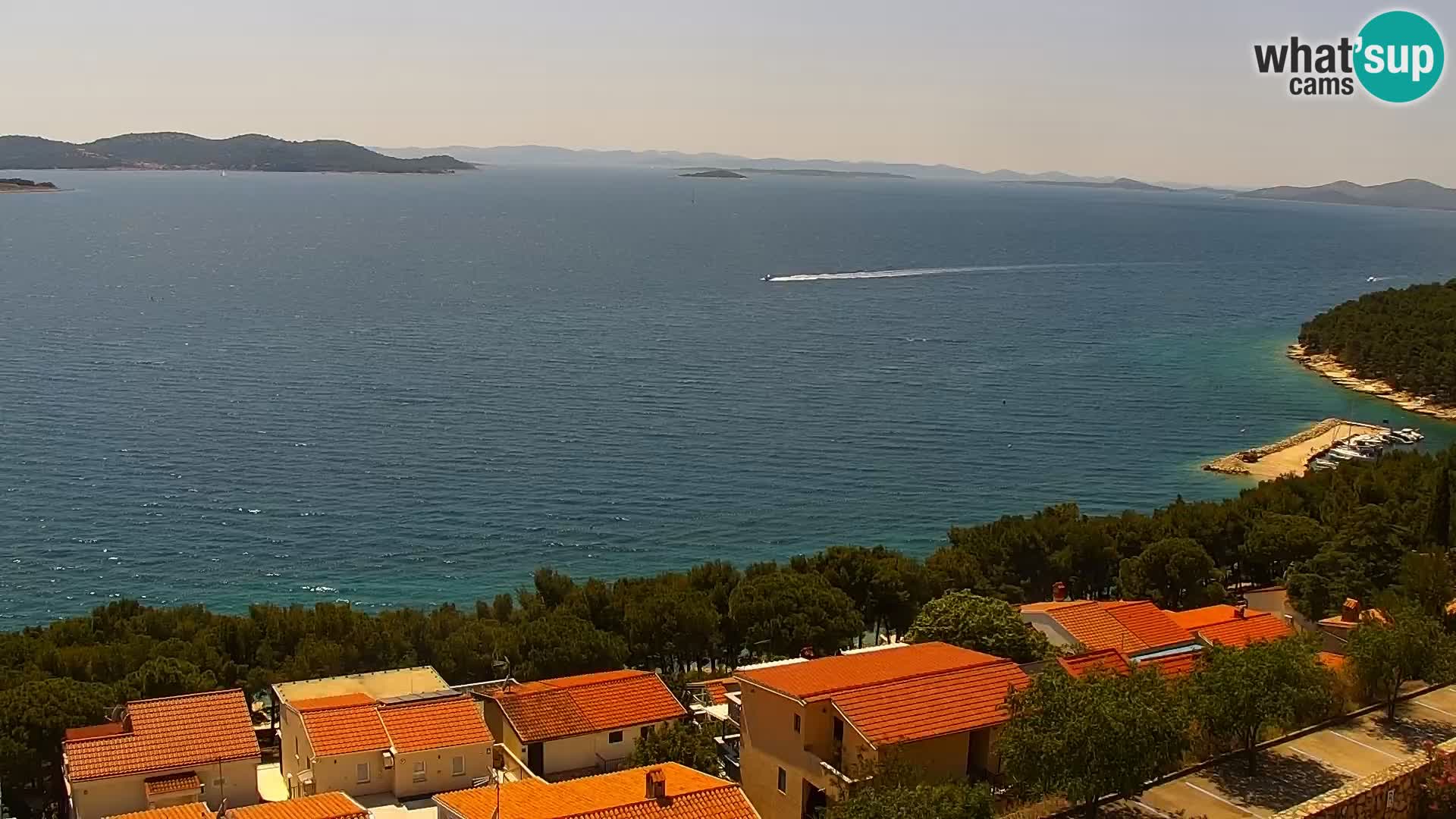 Webcam live Drage Dalmazia – panorama