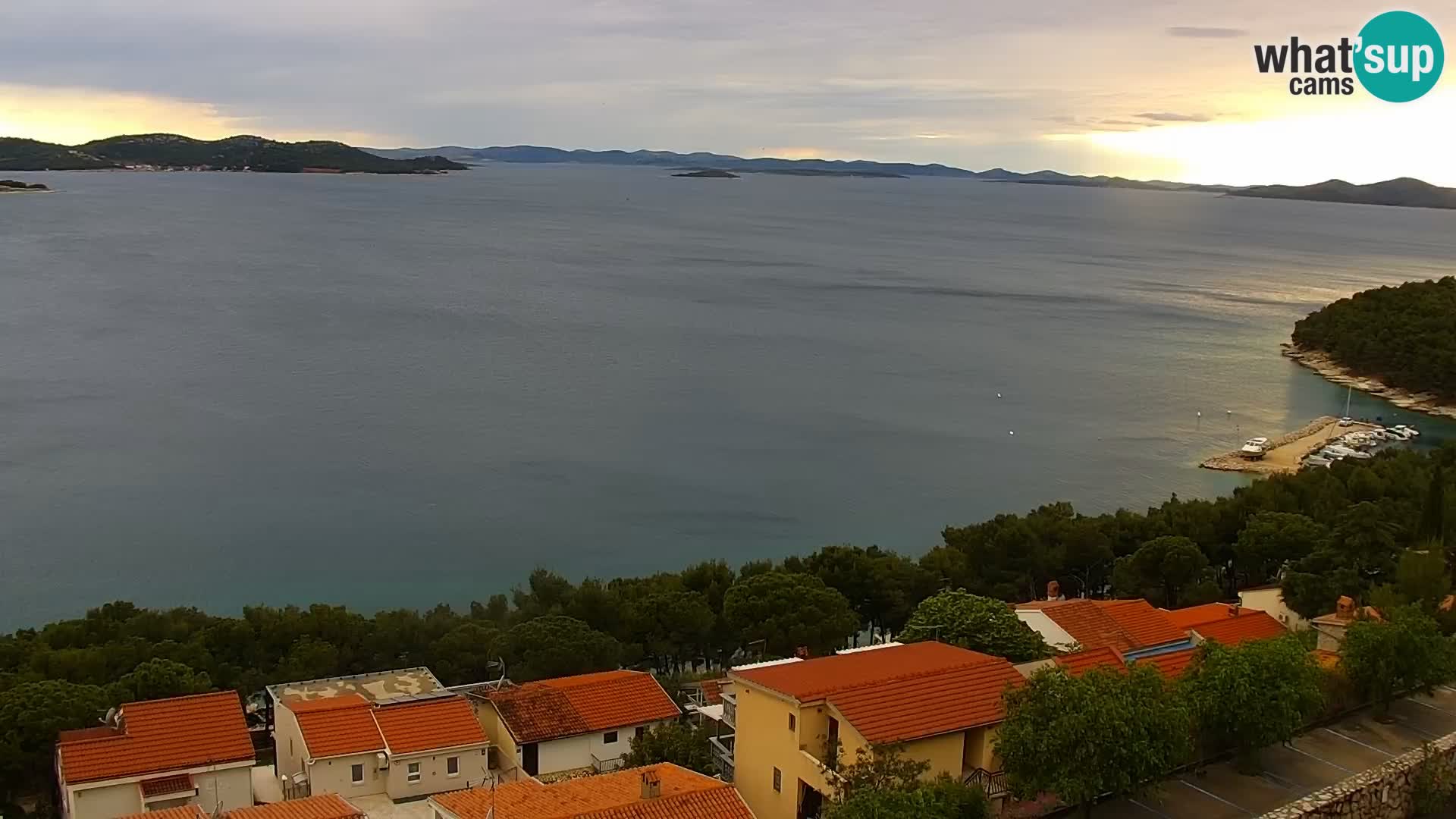 Webcam live Drage Dalmazia – panorama