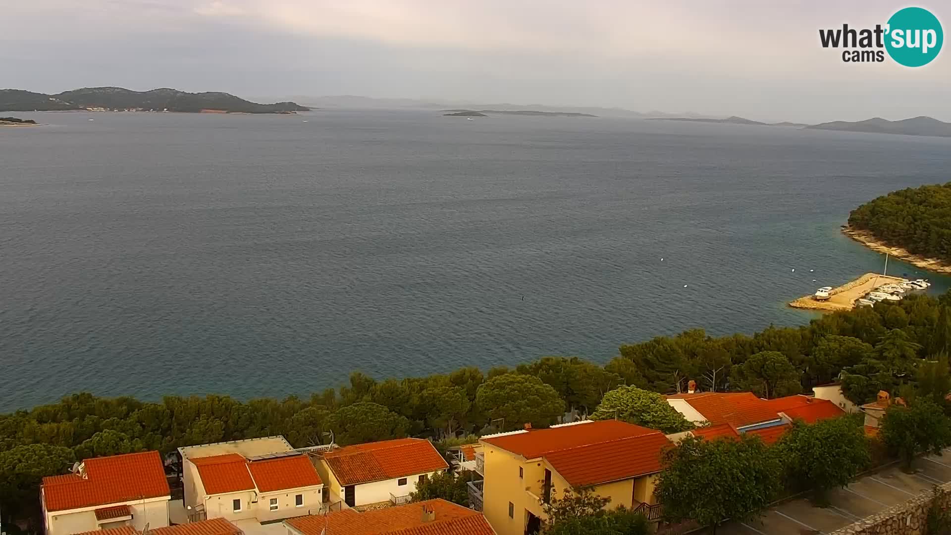 Webcam live Drage Dalmazia – panorama