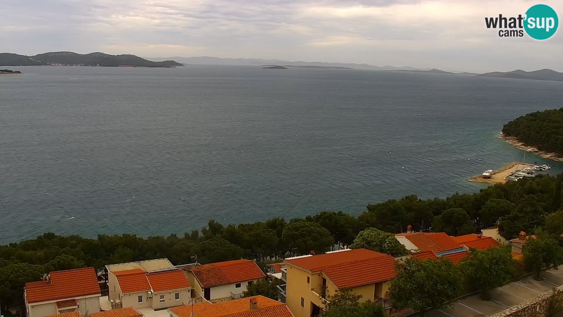 Webcam live Drage Dalmazia – panorama