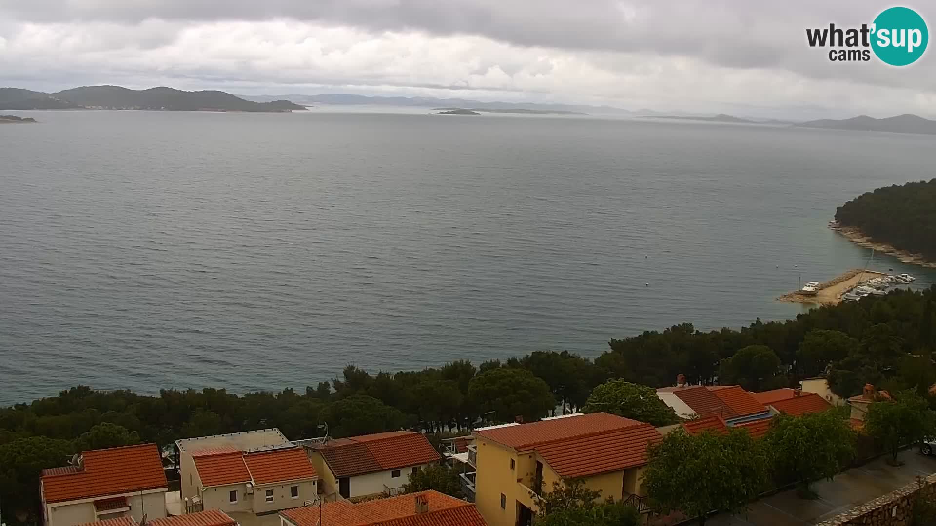 Webcam live Drage Dalmazia – panorama