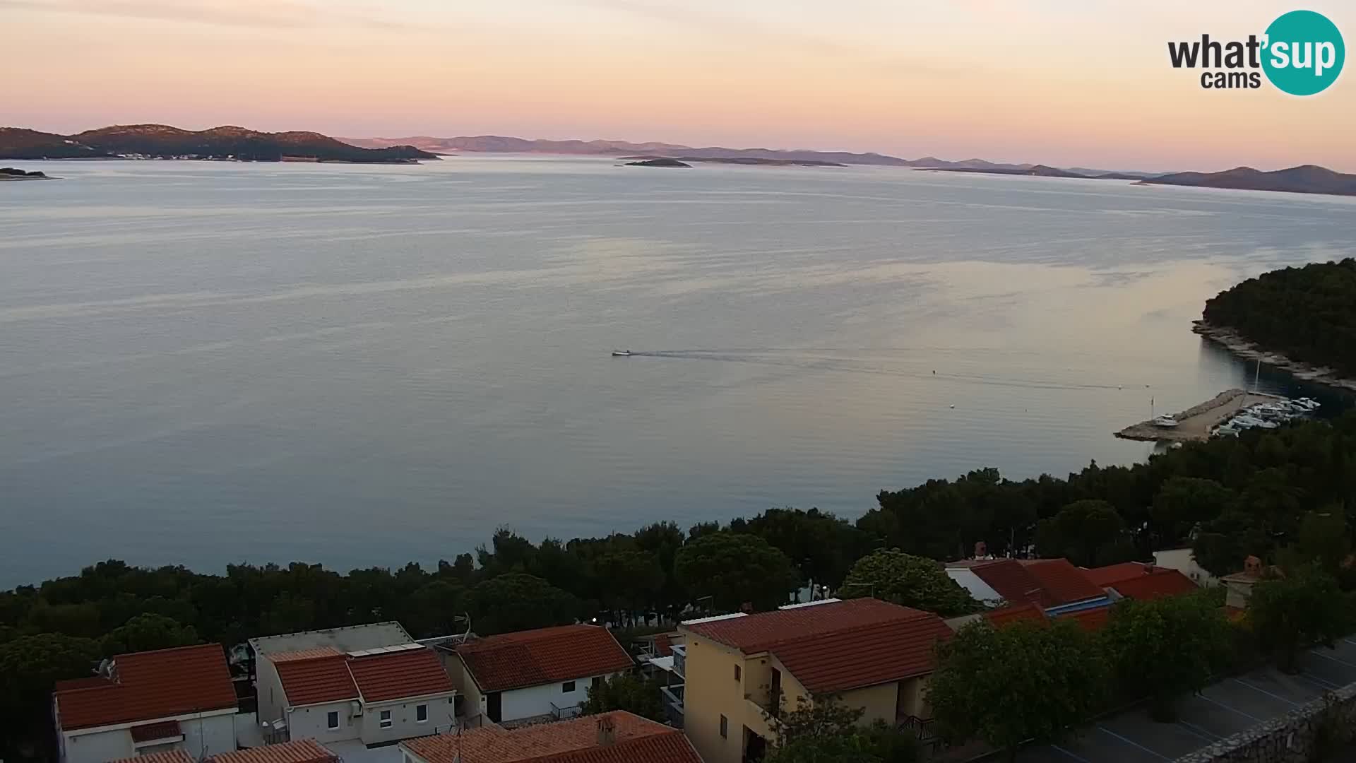 Webcam live Drage Dalmazia – panorama