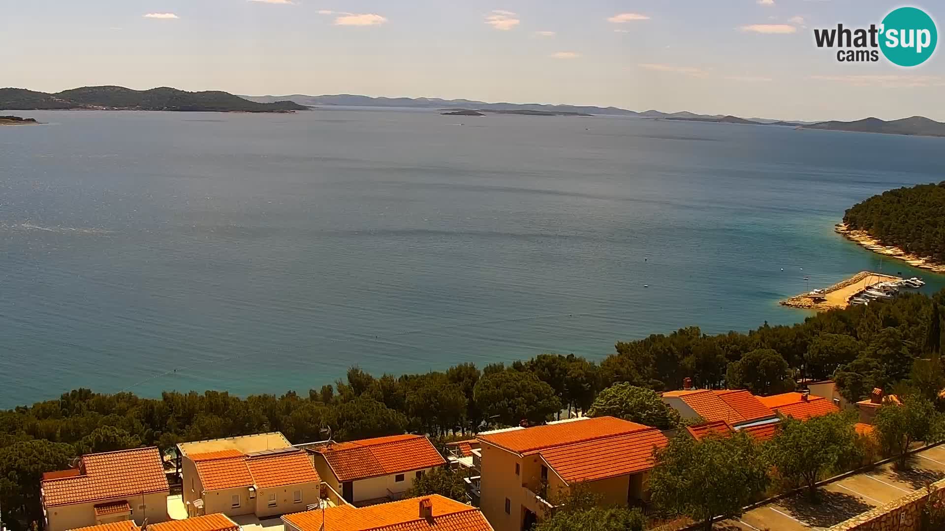 Webcam live Drage Dalmazia – panorama