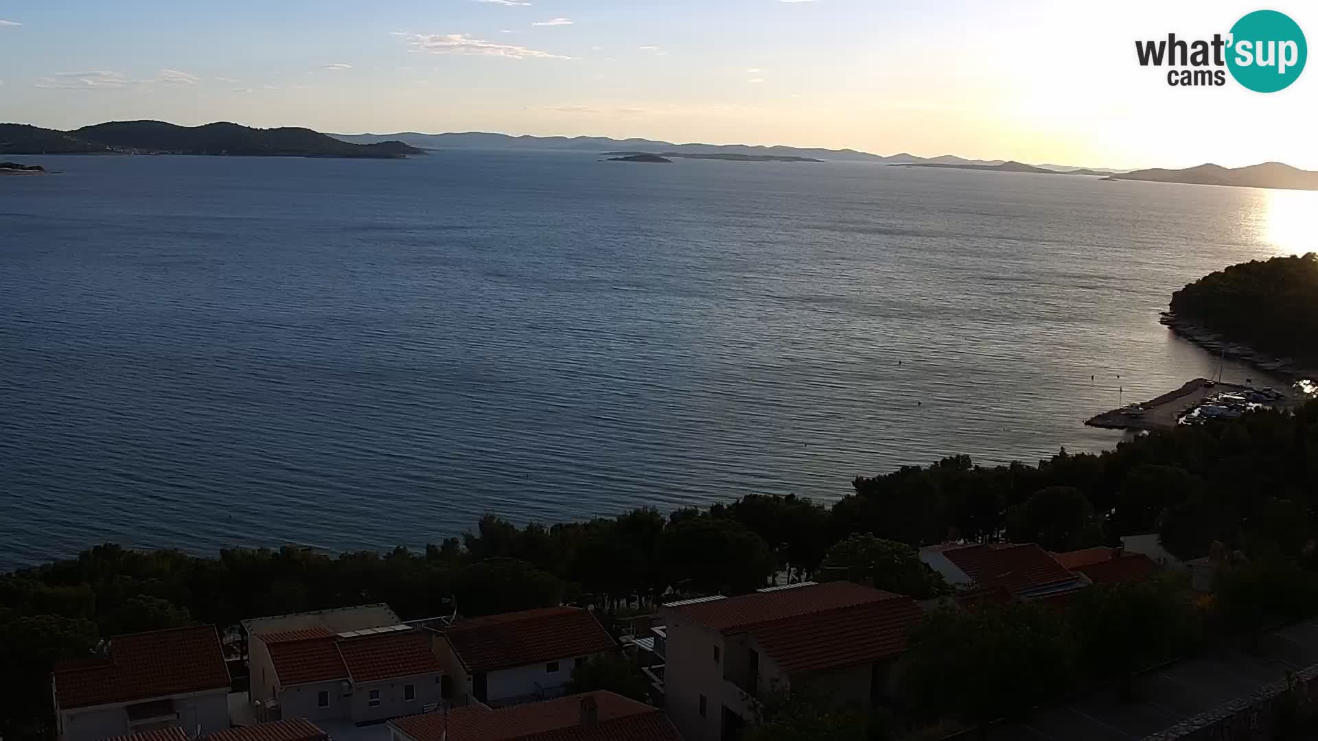 Webcam live Drage Dalmazia – panorama