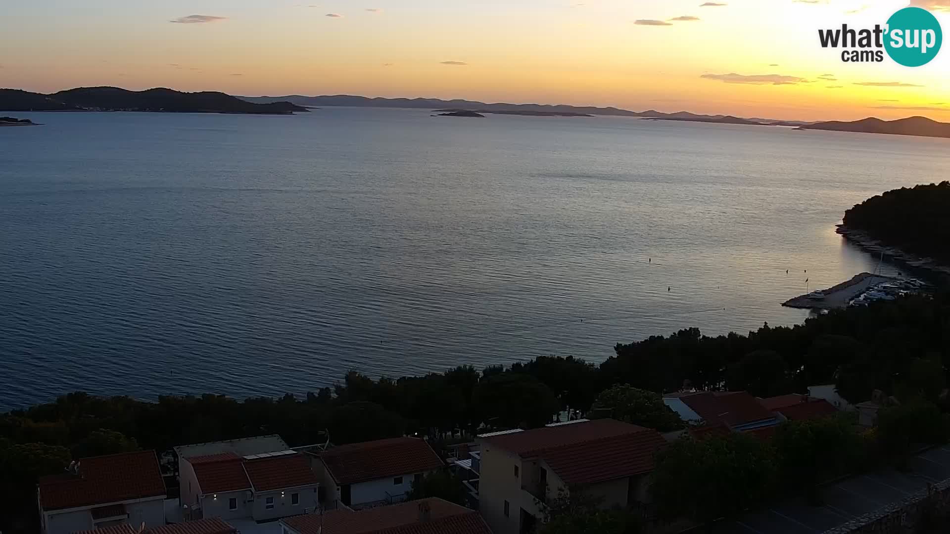 Webcam live Drage Dalmazia – panorama