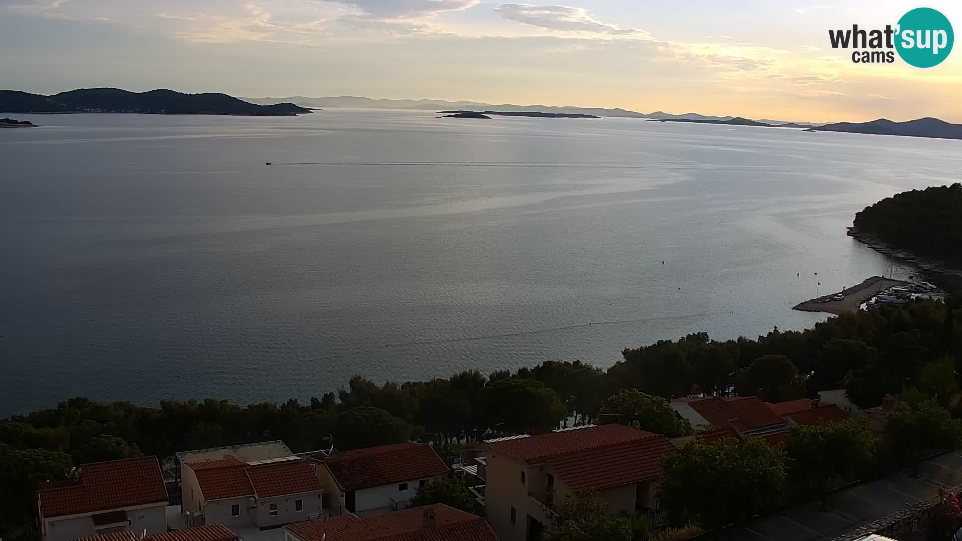 Webcam live Drage Dalmazia – panorama