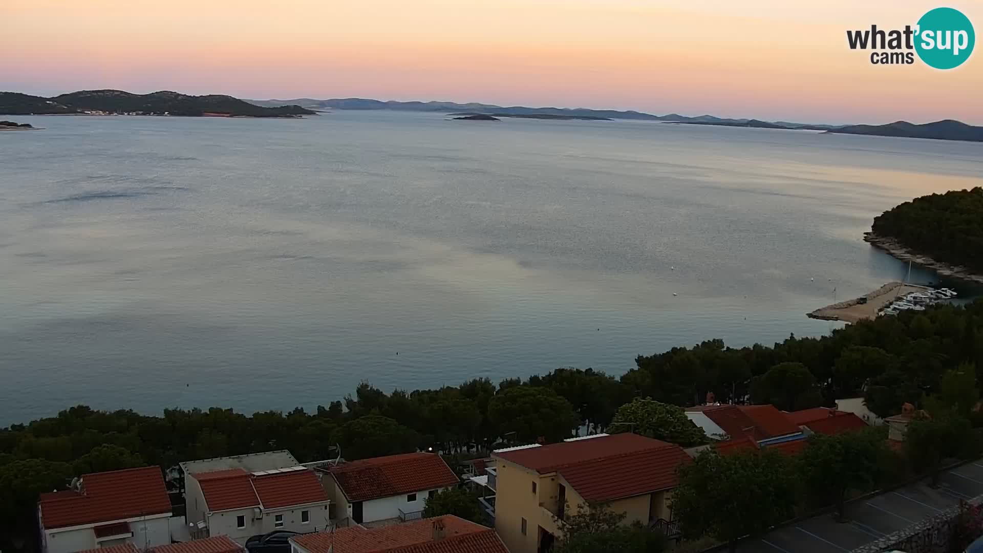 Webcam live Drage Dalmazia – panorama