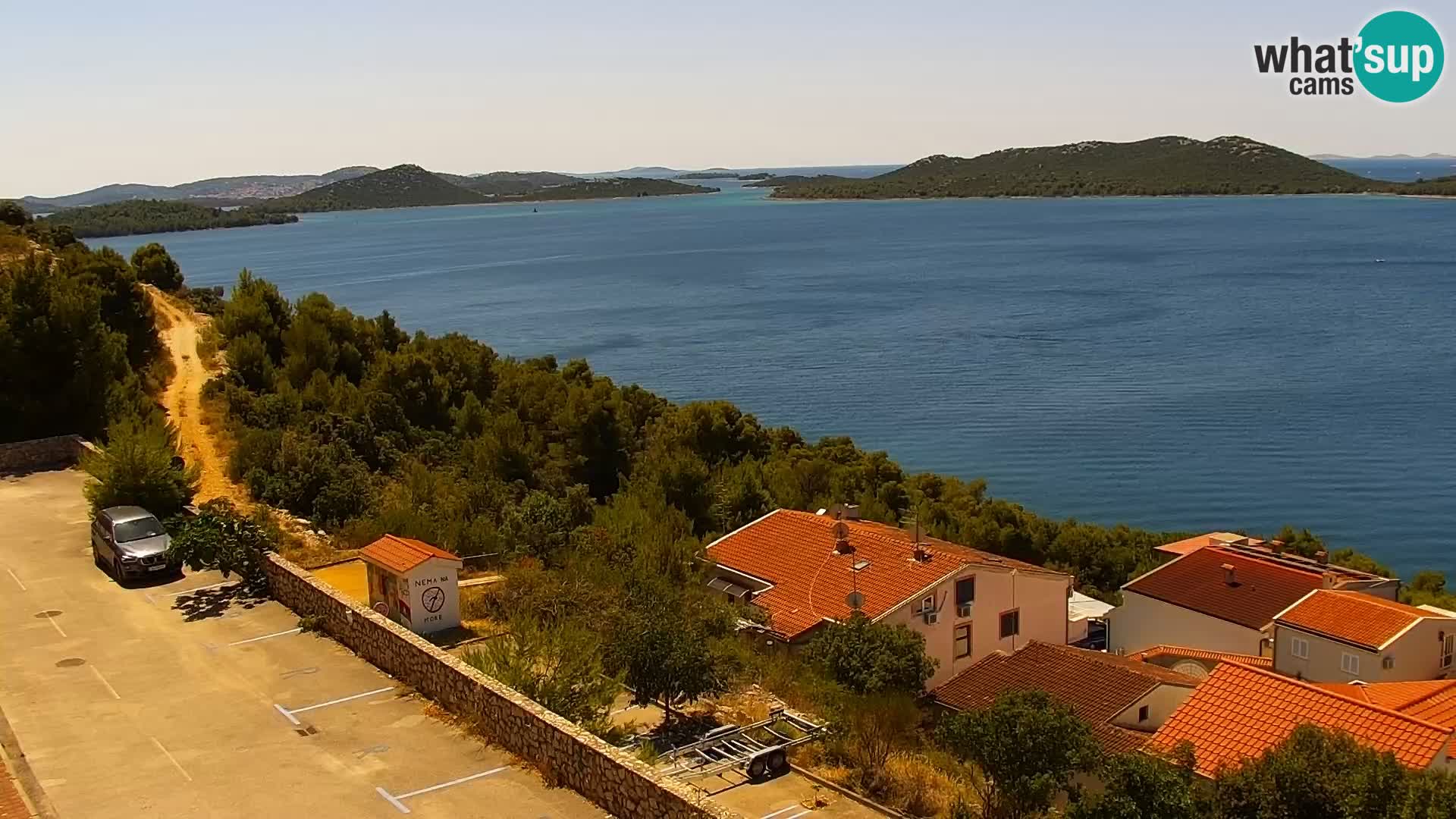 Webcam live Drage Dalmazia – panorama