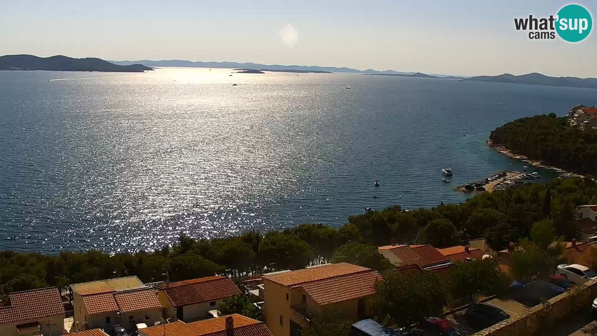 Webcam live Drage Dalmazia – panorama