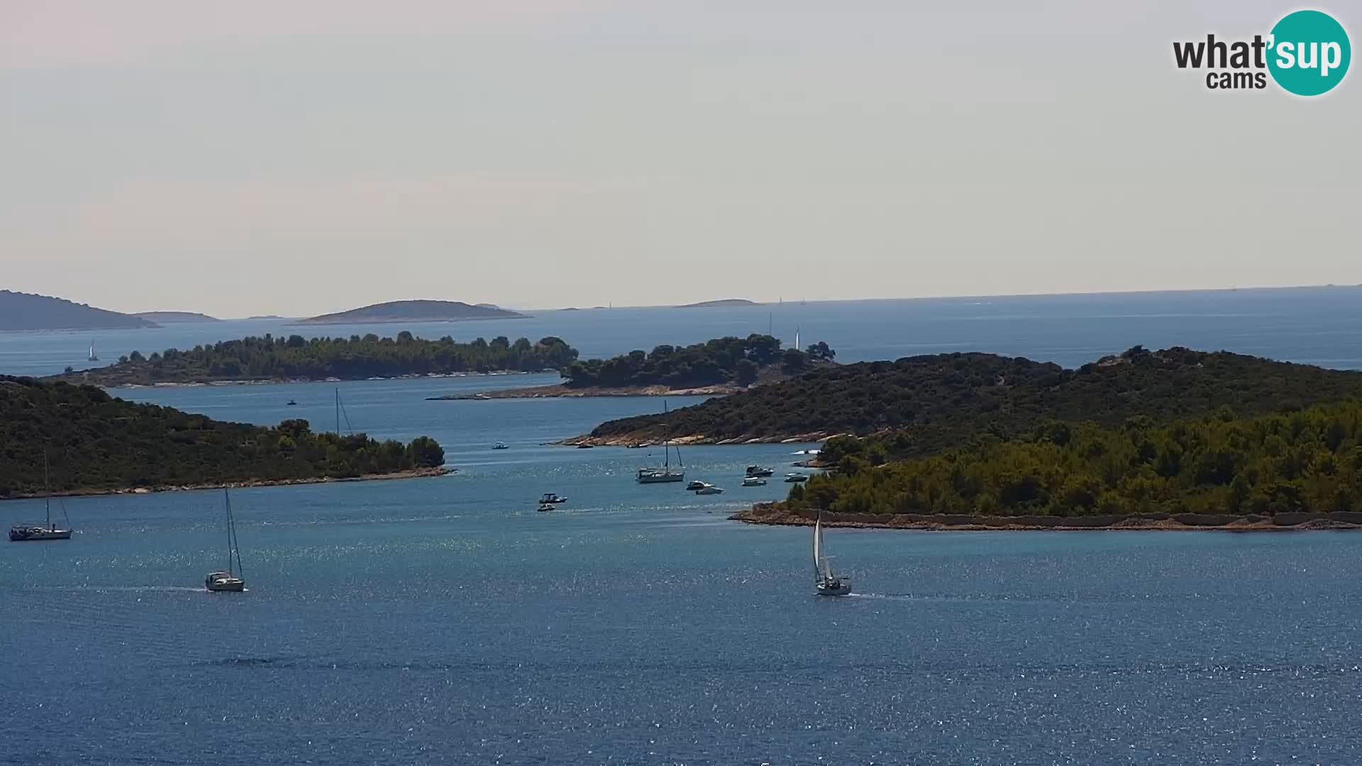 Webcam live Drage Dalmazia – panorama