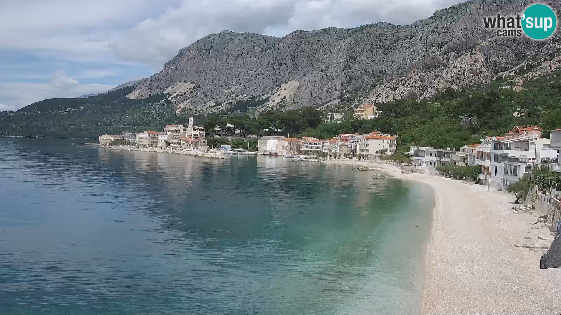 Kamera v živo Drašnice (Podgora) – Plaža