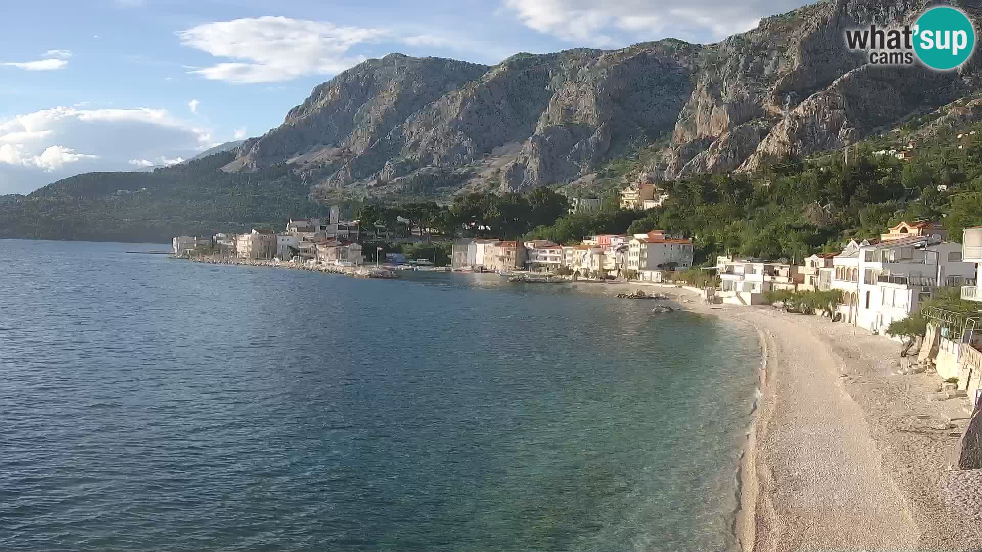 Kamera v živo Drašnice (Podgora) – Plaža