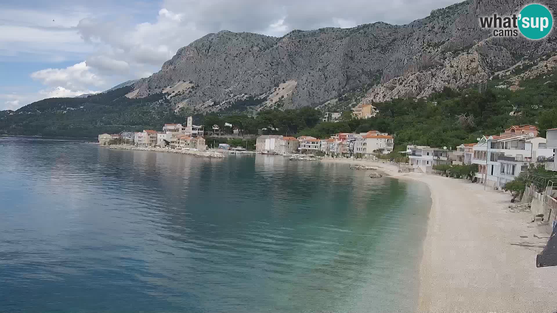 Kamera v živo Drašnice (Podgora) – Plaža